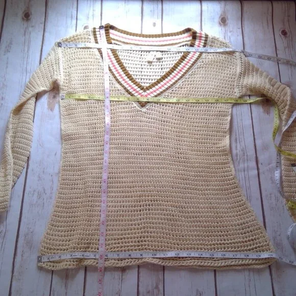 We The Free Waffle Knit Sweater EUC - Picture 6 of 6